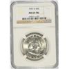 Image 1 : 1957-D FRANKLIN HALF DOLLAR, NGC MS-64 FBL