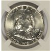 Image 2 : 1957-D FRANKLIN HALF DOLLAR, NGC MS-64 FBL