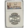 Image 1 : 1962 FRANKLIN HALF DOLLAR, NGC MS-64