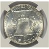 Image 3 : 1962 FRANKLIN HALF DOLLAR, NGC MS-64