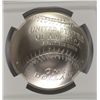 Image 3 : 2014 BASEBALL HALL OF FAME SILVER DOLLAR, NGC MS-70!  WOW!!