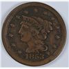 Image 1 : 1853 LARGE CENT VF/XF