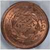 Image 3 : 1855 LARGE CENT PCGS MS-65 RED !!! (UPRIGHT 55) RALLS COLLECTION