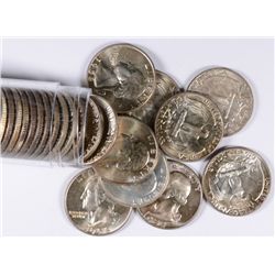 (38) 1958-D WASHINGTON QUARTERS CH BU