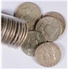 Image 1 : ROLL OF CIRC 1955 FRANKLIN HALF DOLLARS