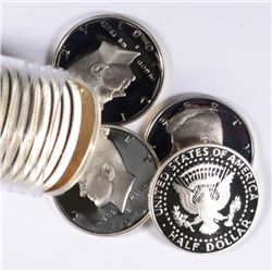 ROLL OF 2003-S SILVER PROOF KENNEDY HALF DOLLARS