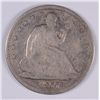 Image 1 : 1877-S SEATED HALF DOLLAR VG/F
