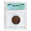 Image 1 : 1855 HALF CENT ICG AU-55