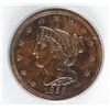 Image 2 : 1855 HALF CENT ICG AU-55