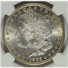Image 2 : 1885-CC MORGAN DOLLAR NGC MS-64
