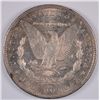 Image 2 : 1890-CC MORGAN SILVER DOLLAR, AU-58 PL  NICE!!