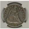 Image 2 : 1872 SEATED DOLLAR, NGC XF-40