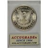 Image 4 : 1880-CC MORGAN SILVER DOLLAR, ACG MS-64  WHITE!
