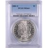 Image 1 : 1881-S MORGAN SILVER DOLLAR, PCGS MS-64+