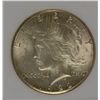 Image 2 : 1922-S PEACE SILVER DOLLAR, NNC MS-64