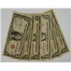 Image 1 : LOT OF ( 6 ) HAWAII $1.00 SILVER CERTIFICATES, SCARCE!