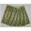 Image 2 : LOT OF ( 6 ) HAWAII $1.00 SILVER CERTIFICATES, SCARCE!