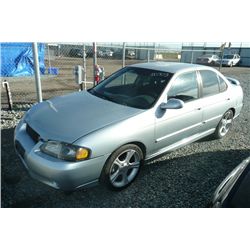 02 Nissan Sentra 4dr Sedan - T - DRIVE