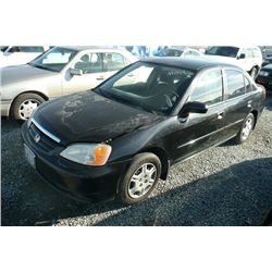 02 Honda Civic 4dr Sedan - T - DRIVE