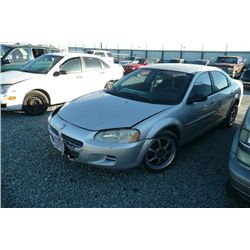 01 Dodge Stratus 4dr Sedan - T - DRIVE-E/P