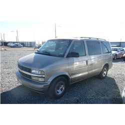 02 Chevrolet Astro Rwd 3dr Minivan - T - DRIVE-E/P