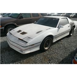 86 Pontiac Firebird 2 Dr  Hatchback - ADT - DRIVE