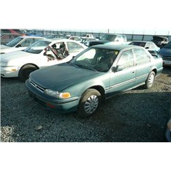93 Honda Accord 4 Dr  Sedan - T - DRIVE