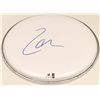 Image 1 : Lars Ullrich "Metallica" original signed drumhead, comes with Global CoA in addition to PotP