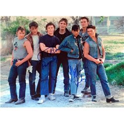 "Outsiders" Original Dual Signed 11x14 Photograph by Ralph Macchio and C Thomas Howell with each add