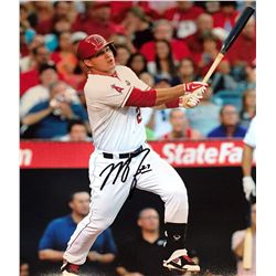 Mike Trout, AL 2014 MVP, Anaheim Angels, original signed 11x14 photograph