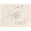 Image 1 : Matt Sorum from the rock band Guns and Roses original signed 8.5x11 autograph page