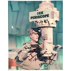 Mr. Freeze from "Batman", Eli Wallach original signed 8x10 with the inscription "Warm Greetings from