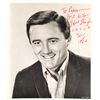 Image 2 : Lot of Two (2) original signed B/W photos by the stars of U.N.C.L.E. Robert Vaughn and David McCallu