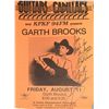 Image 1 : Garth Brooks original signed concert poster inscribed "Thanks for the Dance, God Bless." A great pie