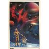 Image 1 : Anthony Daniels, C3PO from "Star Wars" signed limited ediiton poster from 1995 done on heavyweight p