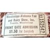 Image 1 : Elvis Presley Concert Ticket from his appearance at the Mississippi-Alabama Fair, considered to be h