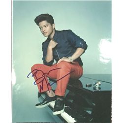 Bruno Mars Original Signed 8X10 Photograph