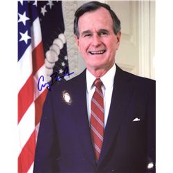 President George H.W. Bush Original Signed 8X10 Photograph