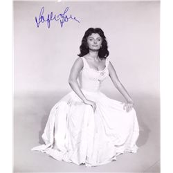 Sophia Loren Original Signed B/W 11X14 Photograph