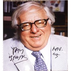 Author Ray Bradbury Original Signed 8X10 Photograph