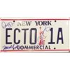 Image 1 : "Ghostbusters" Original Multi Signed Prop License Plate by stars Dan Akryod, Bill Murray and Harold 