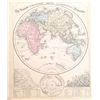 Image 2 : 1868 Copperplate Map from Mitchell's Modern Atlas of the Western Hemisphere (Eastern Hemisphere is o