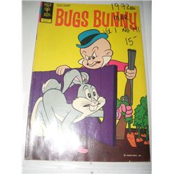 1972 RARE *BUGS BUNNY* MARCH VOL.1 NO.141 COMIC BOOK VALUE $15.00!! COMIC CAME OUT OF ESTATE!!