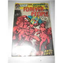 1971 VERY RARE *FOREVER PEOPLE* JUNE-JULY VOL.1 NO.3 COMIC BOOK VALUE $70.00!! COMIC CAME OUT OF EST