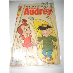 1968 RARE *AUDREY* APRIL VOL.1 NO.75 COMIC BOOK VALUE $25.00!! COMIC CAME OUT OF ESTATE!!