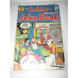 1973 RARE *ARCJIES JOKE BOOK* JUNE VOL.1 NO.185 COMIC BOOK VALUE $20.00!! COMIC CAME OUT OF ESTATE!!