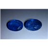 Image 1 : Natural African Tanzanite Pair of 11.20 Ctw Oval Cut Stones