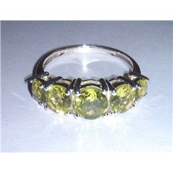 2.540g Ring of Peridot 925 Sterling Silver