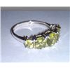 Image 2 : 2.540g Ring of Peridot 925 Sterling Silver