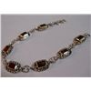 Image 2 : 7.160g Bracelet of Garnet Made in 925 Silver
